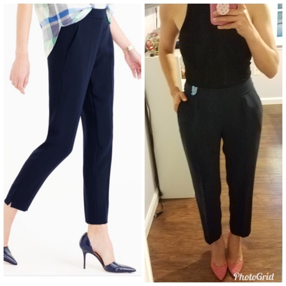 J. Crew Pants - J. Crew Collection Curator Navy Pants